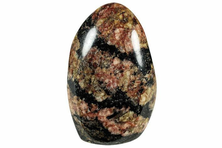 Free-Standing Red Feldspar and Tourmaline - Madagascar #318175